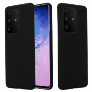 Силиконовый чехол Mobile Shell для Samsung Galaxy S20 Ultra (черный)