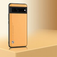 Чехол из искусственной кожи для Google Pixel 7 Pro (желтый)