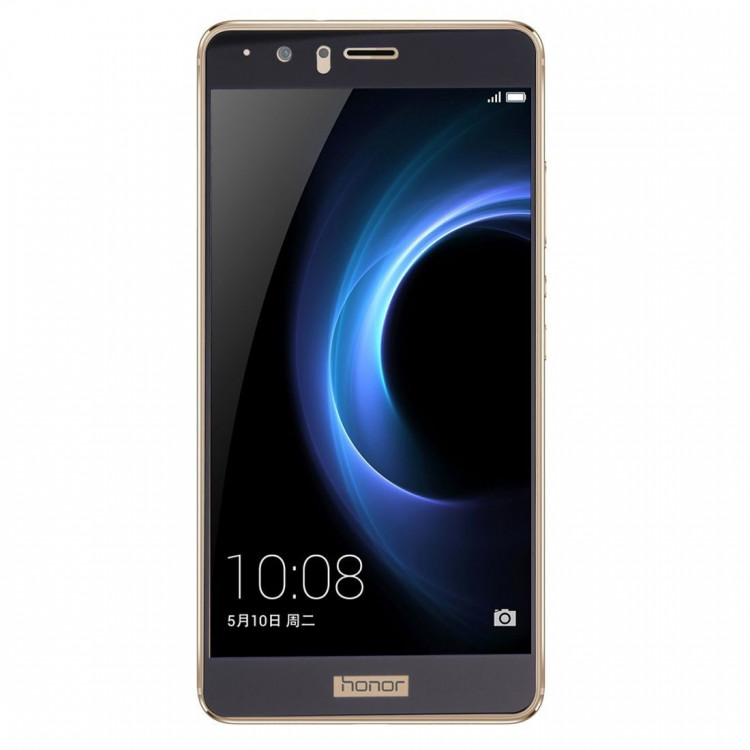 Защитное стекло 3D для Huawei Honor V8 (черный)