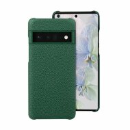 Кожаный чехол Cowhide для Google Pixel 7 Pro (зеленый)