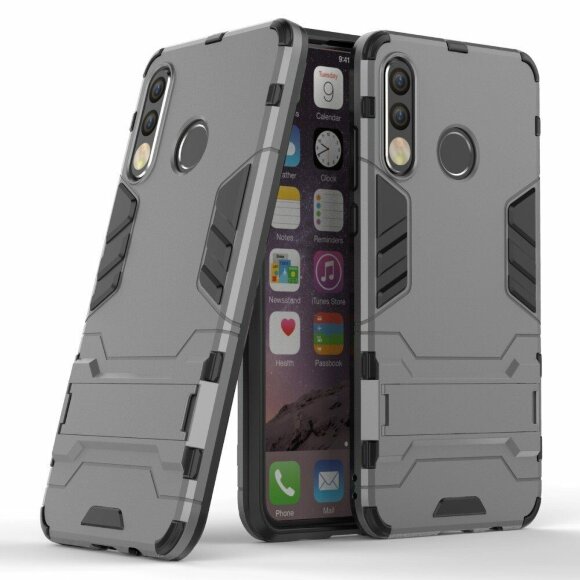 Чехол Duty Armor для Huawei P30 Lite / Huawei nova 4e / Honor 20S (MAR-LX1H) (серый)