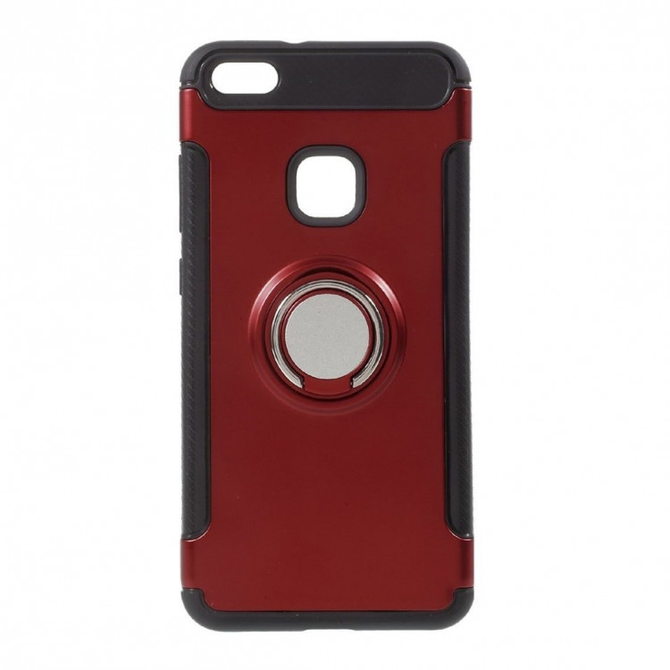Чехол Hybrid Kickstand для Huawei P10 Lite (красный)