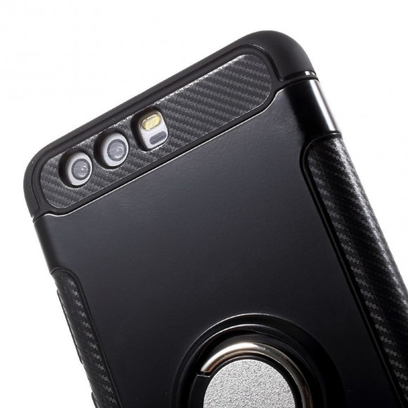 Чехол Hybrid Kickstand для Huawei P10 Plus (черный) Чехол Hybrid Kickstand для Huawei P10 Plus (черный)