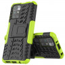 Чехол Hybrid Armor для Xiaomi Redmi 10 / Redmi 10 2022 (черный + зеленый)