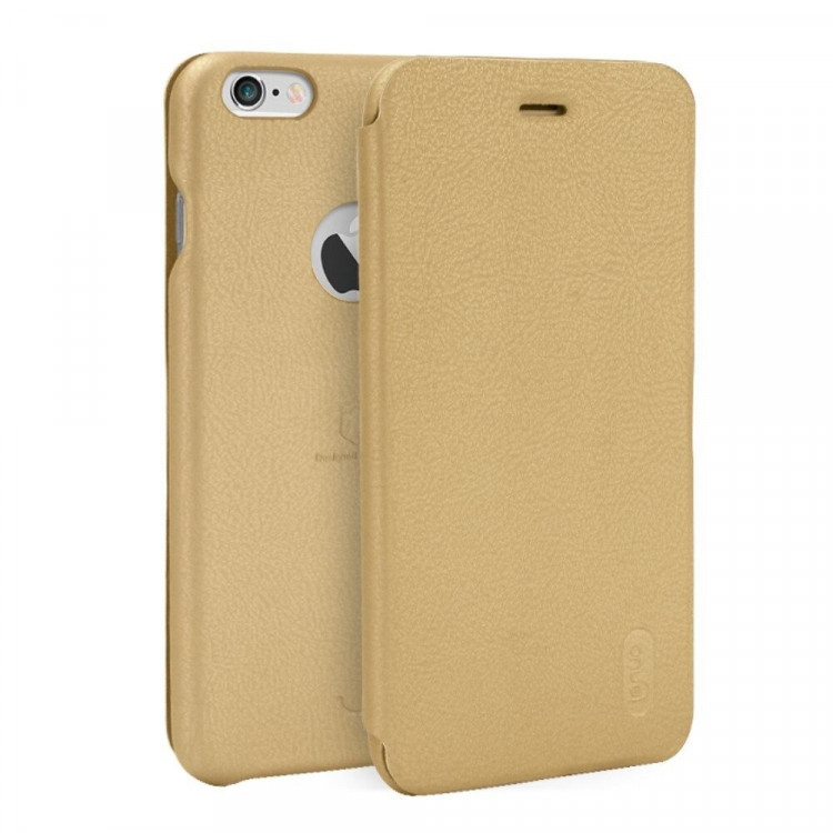 Чехол LENUO для iPhone 6S (золотой)