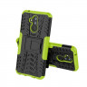 Чехол Hybrid Armor для Huawei Mate 20 Lite (черный + зеленый)