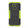 Чехол Hybrid Armor для Huawei Mate 20 Lite (черный + зеленый)