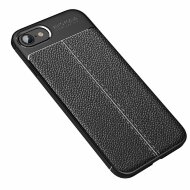 Чехол-накладка Litchi Grain для iPhone 8 / iPhone 7 / iPhone SE (2020) / iPhone SE (2022) (черный) Чехол-накладка Litchi Grain для iPhone 8 / iPhone 7 / iPhone SE (2020) / iPhone SE (2022) (черный)