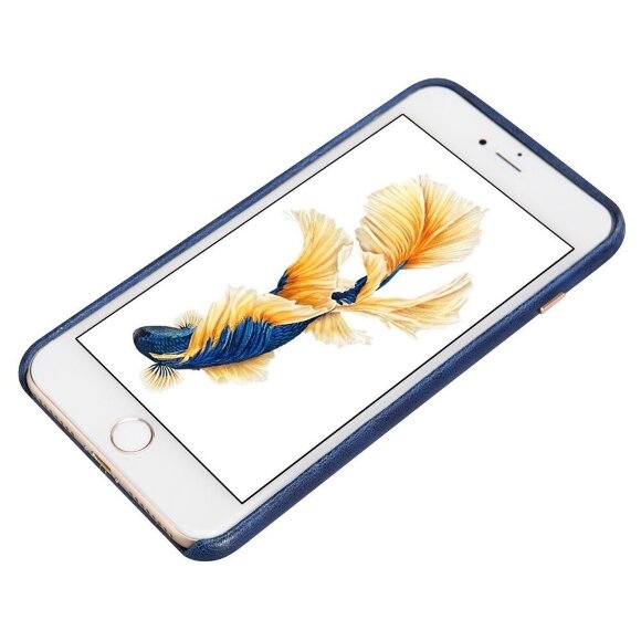 Кожаный чехол - накладка NILLKIN Englon для iPhone 7 Plus (синий) Кожаный чехол - накладка NILLKIN Englon для iPhone 7 Plus (синий)