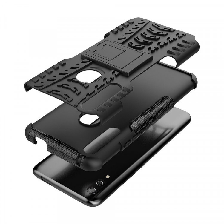 Чехол Hybrid Armor для Huawei P Smart Z / Honor 9X (STK-LX1) (черный)