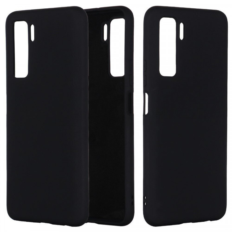 Силиконовый чехол Mobile Shell для Honor 30S (CDY-NX9A) (черный)