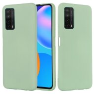 Силиконовый чехол Mobile Shell для Huawei P smart 2021 (зеленый)