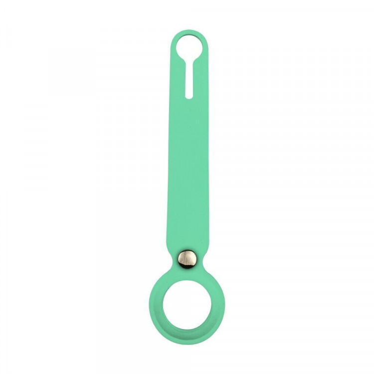 Удлиненная силиконовая подвеска для AirTag (светло-зеленый)