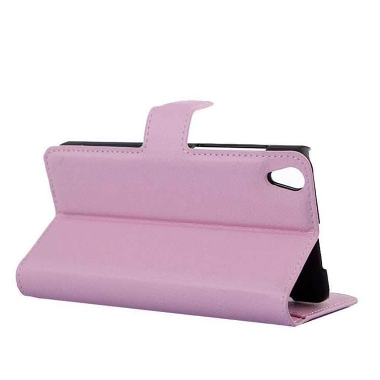 Чехол с визитницей для Lenovo S850 (розовый)