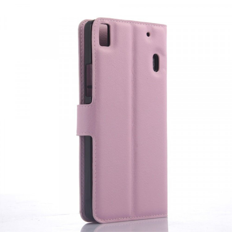 Чехол с визитницей для Lenovo A7000 / K3 Note (розовый)