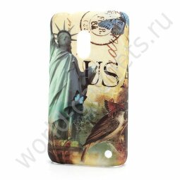 Пластиковый Famous Statue of Liberty чехол для Nokia Lumia 620