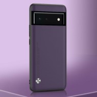Чехол из искусственной кожи для Google Pixel 6 (темно-фиолетовый) Чехол из искусственной кожи для Google Pixel 6 (темно-фиолетовый)