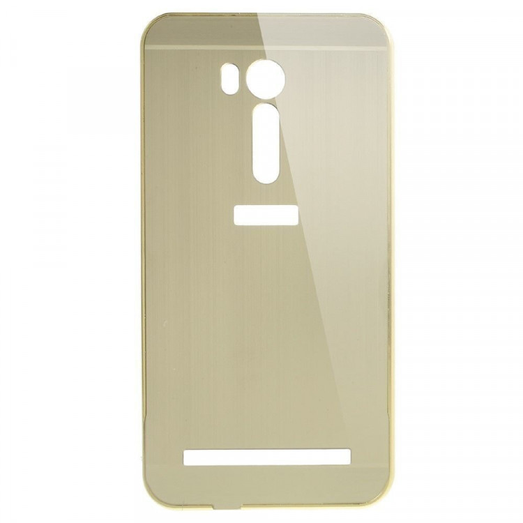 Алюминиевый бампер-чехол для ASUS ZenFone Go ZB551KL (золотой)