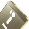 Алюминиевый бампер-чехол для ASUS ZenFone Go ZB551KL (золотой)