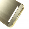 Алюминиевый бампер-чехол для ASUS ZenFone Go ZB551KL (золотой)