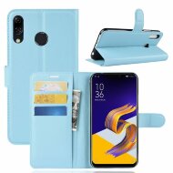 Чехол с визитницей для Asus ZenFone 5 ZE620KL / 5z ZS620KL (голубой) Чехол с визитницей для Asus ZenFone 5 ZE620KL / 5z ZS620KL (голубой)