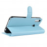 Чехол с визитницей для Asus ZenFone 5 ZE620KL / 5z ZS620KL (голубой)