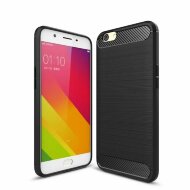 Чехол-накладка Carbon Fibre для Oppo A59 / Oppo F1S (черный) Чехол-накладка Carbon Fibre для Oppo A59 / Oppo F1S (черный)