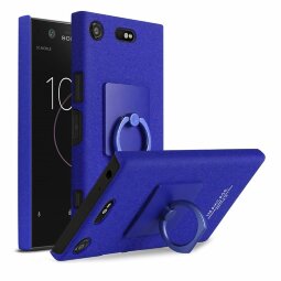 Чехол iMak Finger для Sony Xperia XZ1 Compact (голубой)