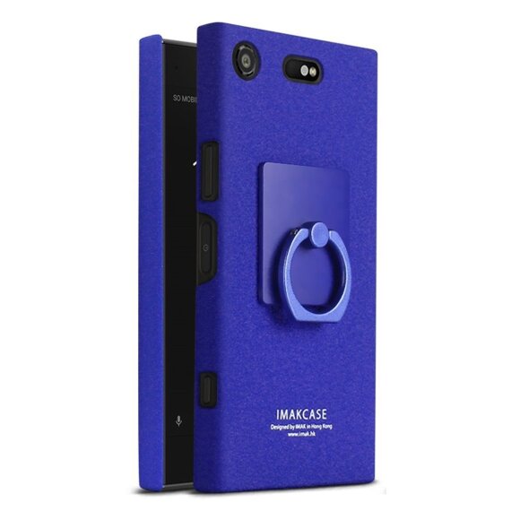 Чехол iMak Finger для Sony Xperia XZ1 Compact (голубой)