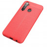 Чехол-накладка Litchi Grain для Realme 5 (красный)