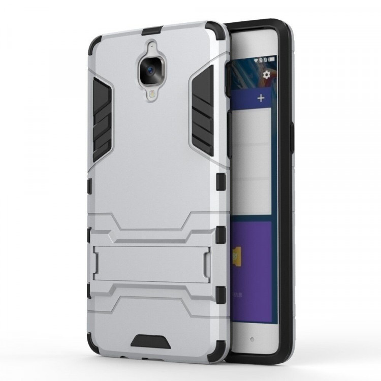 Чехол Duty Armor для OnePlus 3 / OnePlus 3T (серебряный)