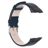Кожаный ремешок для Huawei Band 6 / Honor Band 6 (темно-синий)