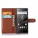 Чехол с визитницей для Sony Xperia XA1 (коричневый)