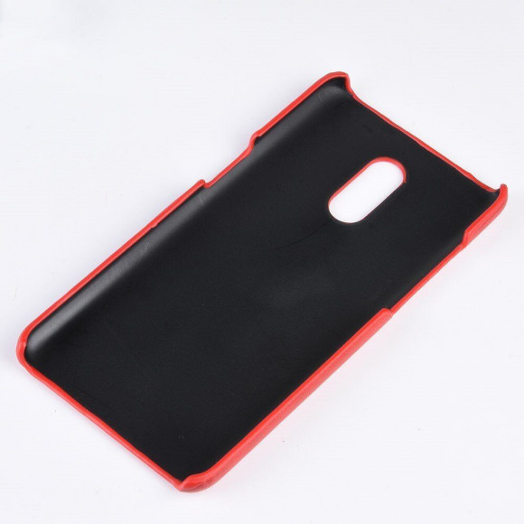 Кожаная накладка-чехол для OnePlus 7 (красный) Кожаная накладка-чехол для OnePlus 7 (красный)