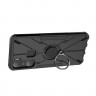 Чехол Armor Shockproof Ring Holder для Infinix Hot 12 Pro (черный)