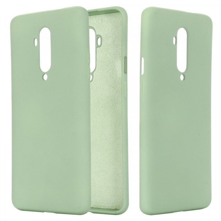 Силиконовый чехол Mobile Shell для OnePlus 7T Pro (темно-зеленый)