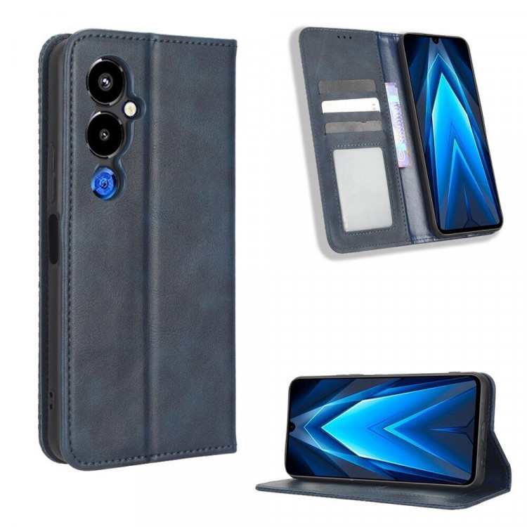 Чехол для TECNO POVA 4 Pro (голубой)