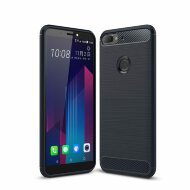 Чехол-накладка Carbon Fibre для HTC Desire 12+ (Plus) (темно-синий) Чехол-накладка Carbon Fibre для HTC Desire 12+ (Plus) (темно-синий)