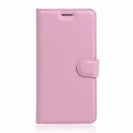 Чехол-книжка с визитницей для ZTE Blade V7 (розовый)
