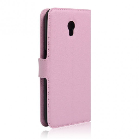 Чехол-книжка с визитницей для ZTE Blade V7 (розовый)