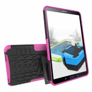 Чехол Hybrid Armor для Samsung Galaxy Tab A (6) 10.1 SM-T585 / SM-T580 (черный + розовый) Чехол Hybrid Armor для Samsung Galaxy Tab A (6) 10.1 SM-T585 / SM-T580 (черный + розовый)