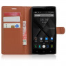 Чехол с визитницей для DOOGEE F5 / F5 Pro (коричневый)
