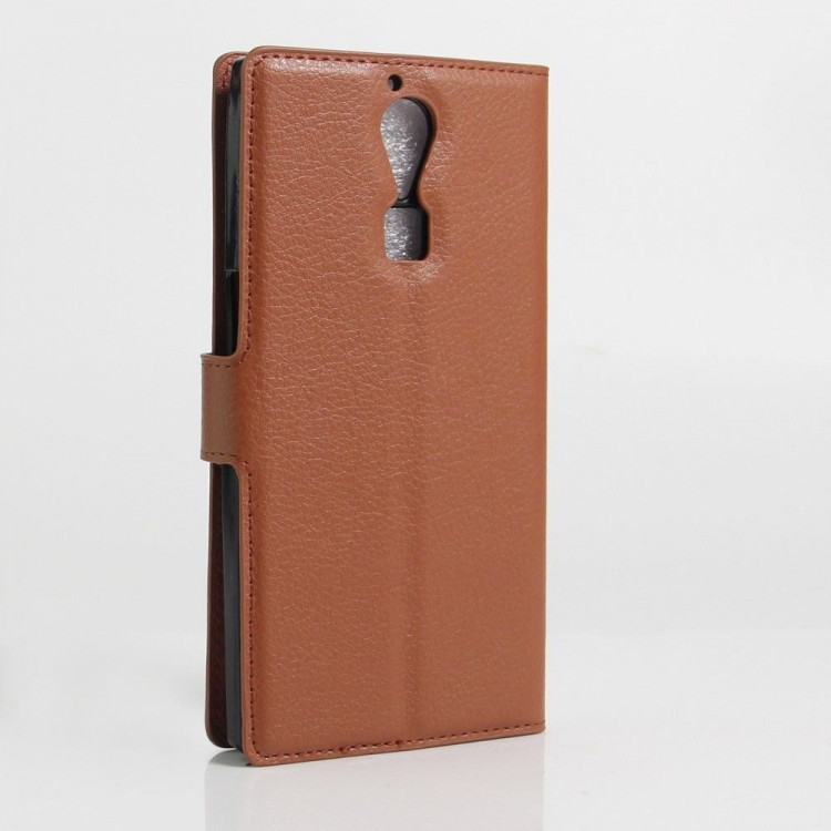 Чехол с визитницей для DOOGEE F5 / F5 Pro (коричневый)