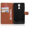 Чехол с визитницей для DOOGEE F5 / F5 Pro (коричневый)