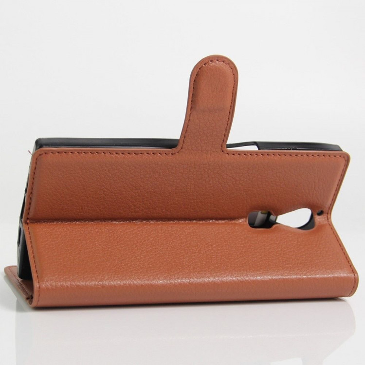 Чехол с визитницей для DOOGEE F5 / F5 Pro (коричневый)