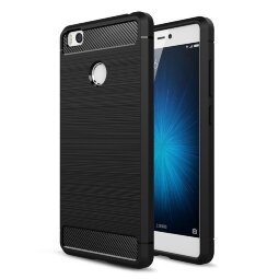 Чехол-накладка Carbon Fibre для Xiaomi Mi4s (черный)