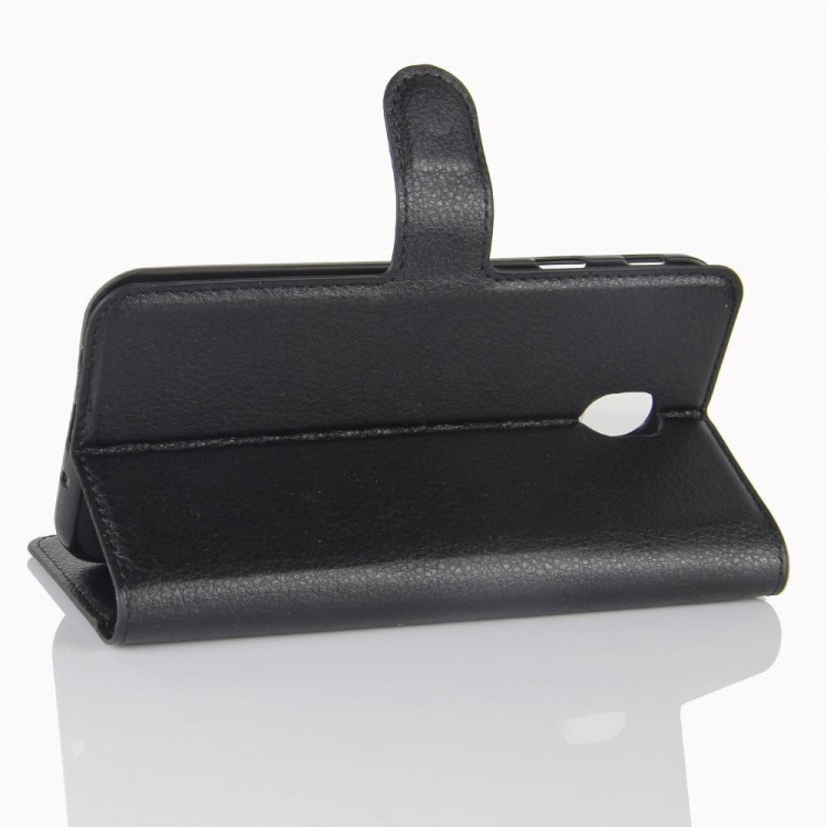 Чехол с визитницей для Samsung Galaxy J7 2017 (черный)