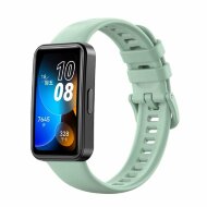 Силиконовый ремешок для HUAWEI Band 8, HUAWEI Band 9 (серо-зеленый)
