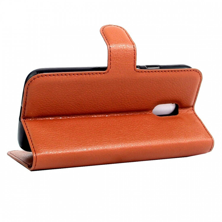 Чехол с визитницей для Xiaomi Redmi Pro (коричневый)