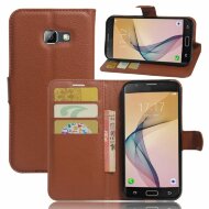 Чехол с визитницей для Samsung Galaxy A5 (2017) SM-A520F (коричневый)